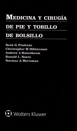 Medicina y cirugía de pie y tobillo de bolsillo